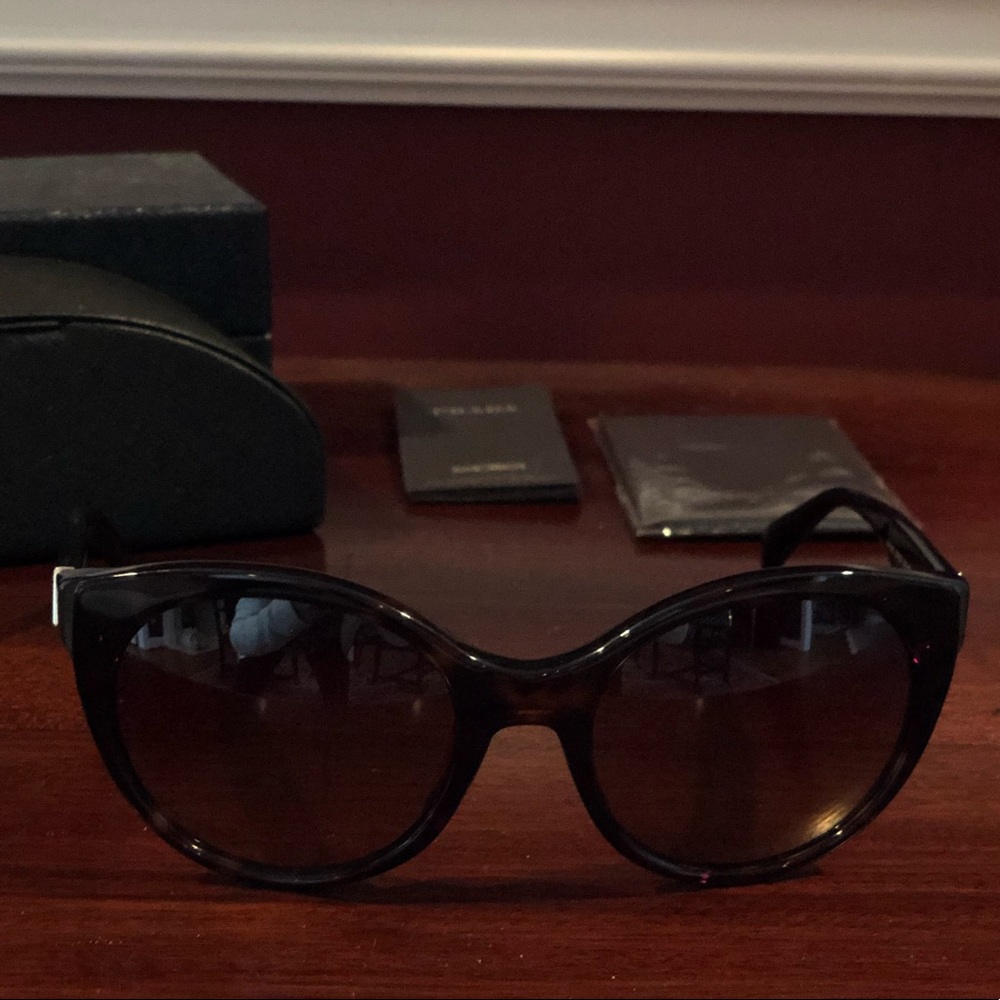 PRADA Tortoise Brown Diva Sunglasses